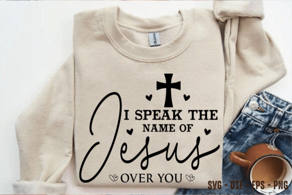 Christian SVG: I Speak the Jesus T-Shirt Designs