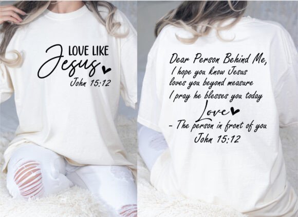 Dear Person Behind Me SVG PNG, Christian